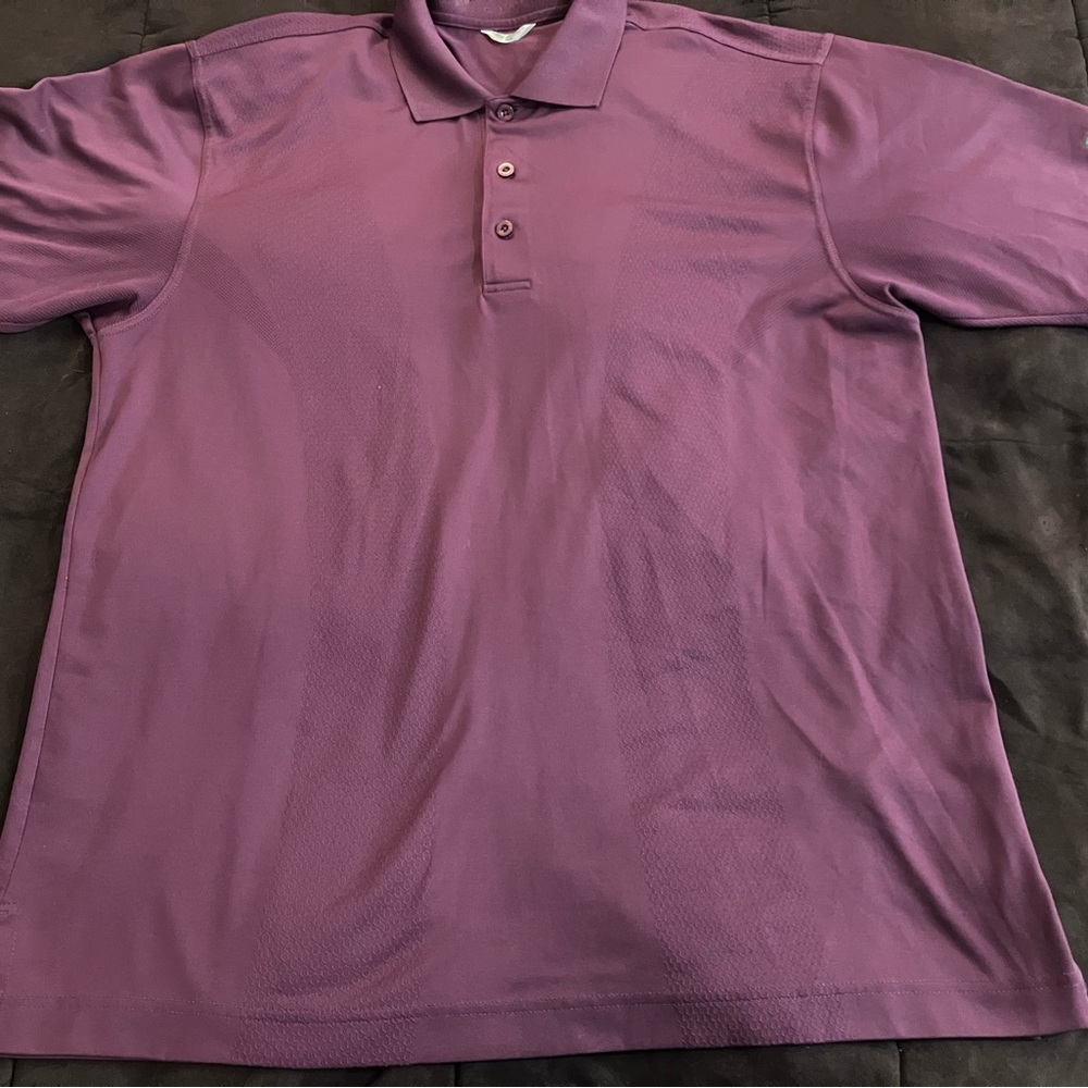 Monterey Club (Baywood Golf Club) Purple Polo Shirt XL